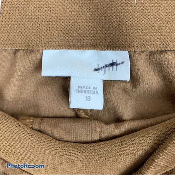 J. Jill Pull On Brown Pants - Picture 4 of 4